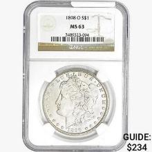 1898-O Morgan Silver Dollar NGC MS63