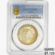 1936 Albany Nickel PCGS MS66+