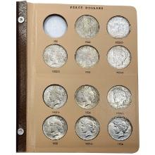 1922-1935 UNC Peace Dollar Collection [21 Coins]