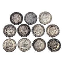 1893 Columbian Half Dollar Collection [11 Coins]