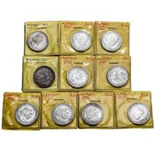 1892-1893 Columbian Half Dollar Collection [10 Coins]