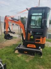 FF Ind. FF13 Mini Excavator w/ Full Cab