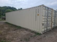 40' High Cube Container w/ 4 Side Doors