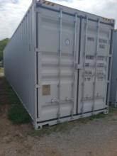 40' High Cube Container w/ 4 Side Doors