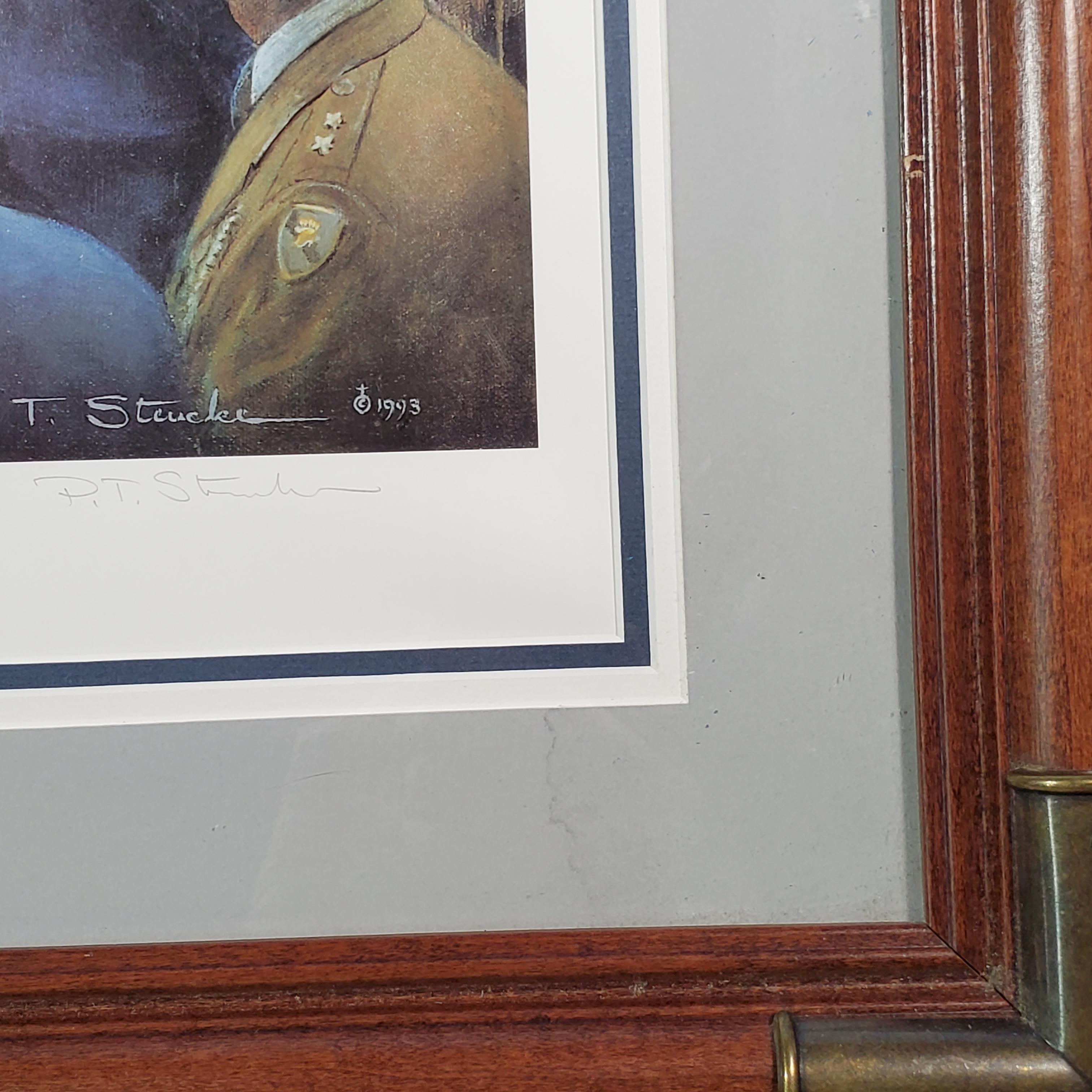 Paul Steucke 1993 Duty Honor Country West Point Print, Custom Framed, LE Signed And Numbered