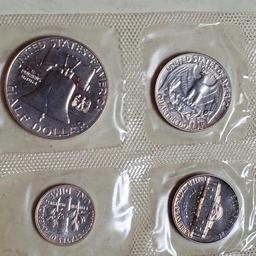 5 Consecutive Years US Mint Silver Single Celo Pack Proof Sets 1959-1963 with Franklin