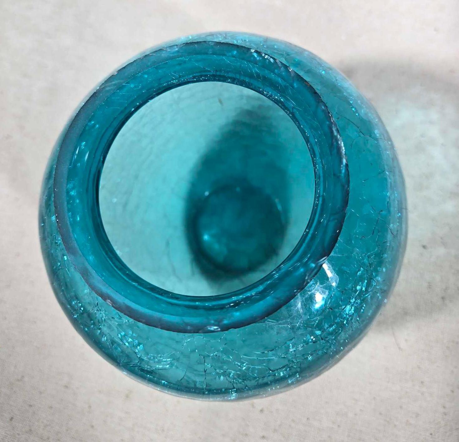 Hand Blown Art Glass Vases
