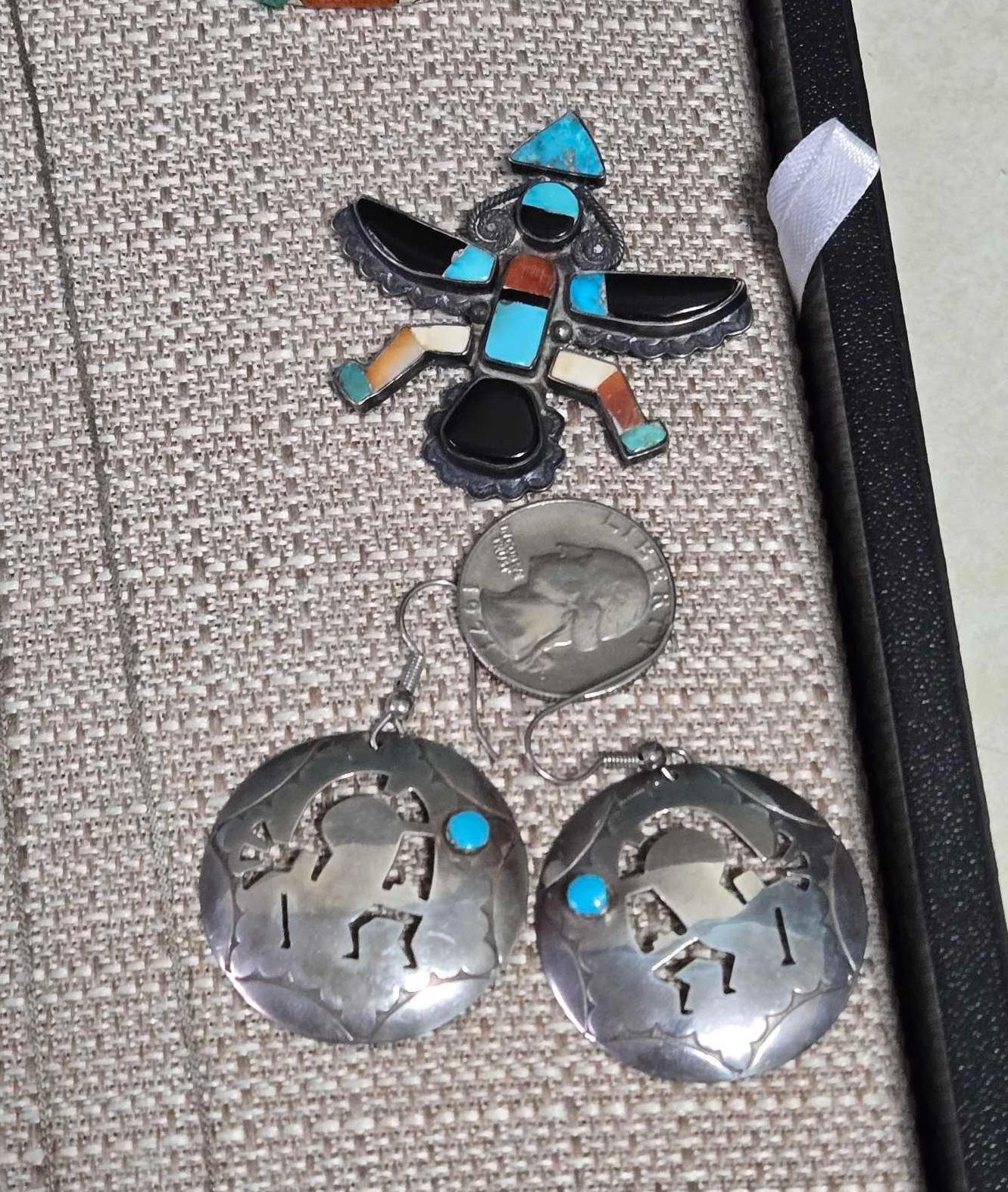Sterling Silver Jewelry Incl. Native American