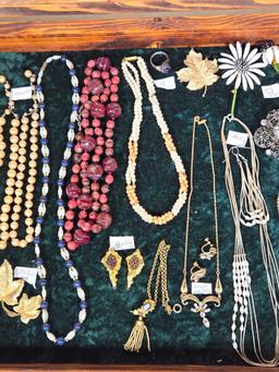 Case Lot of Vintage Costume Jewelry