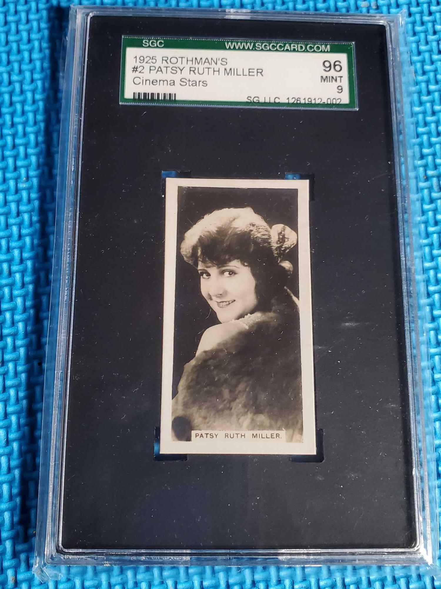 11 Graded 1925 Cinema Stars Rothman's Cigarette Cards