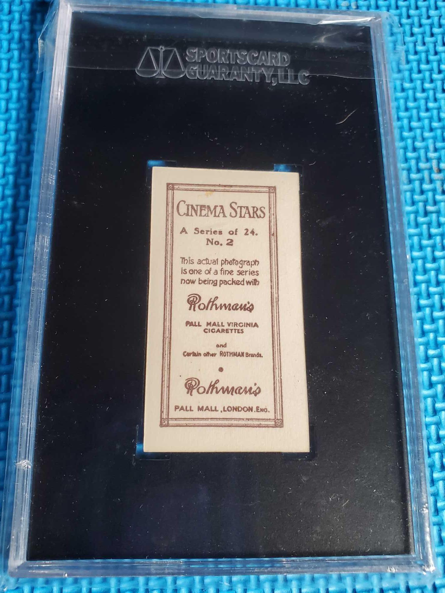 11 Graded 1925 Cinema Stars Rothman's Cigarette Cards