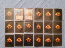 700+ 1990s MECCG Middile Earth Collectible Card Game Cards with Lidless Eye Backs