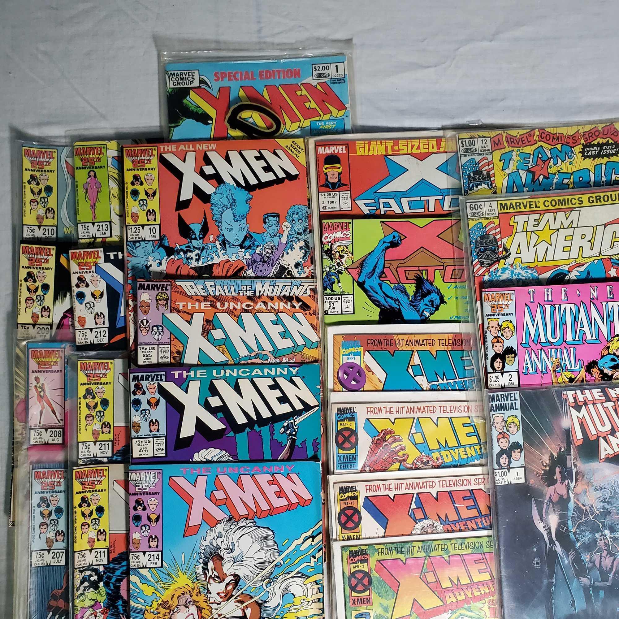 250+ Marvel and Other Comic Books With Several Long Series Runs