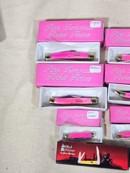 New Old Stock of Pink Lemonade & Rough Rider Pocket Knives