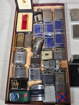 Collection of Vintage Lighters Incl. Zippos