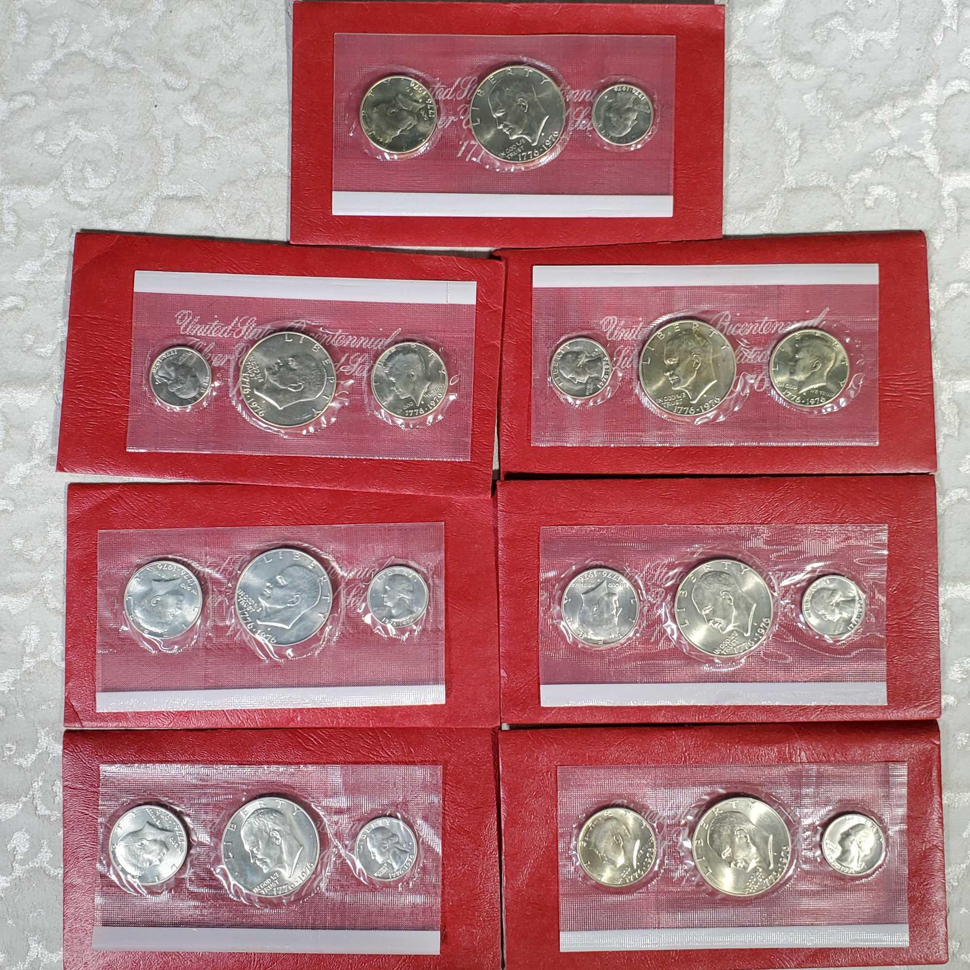US 40% SIlver and Bicentennial Proof and Uncirculated Mint Set Collection