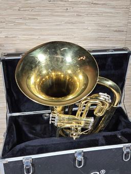 Bach Marching Baritone Horn in Carrying Case