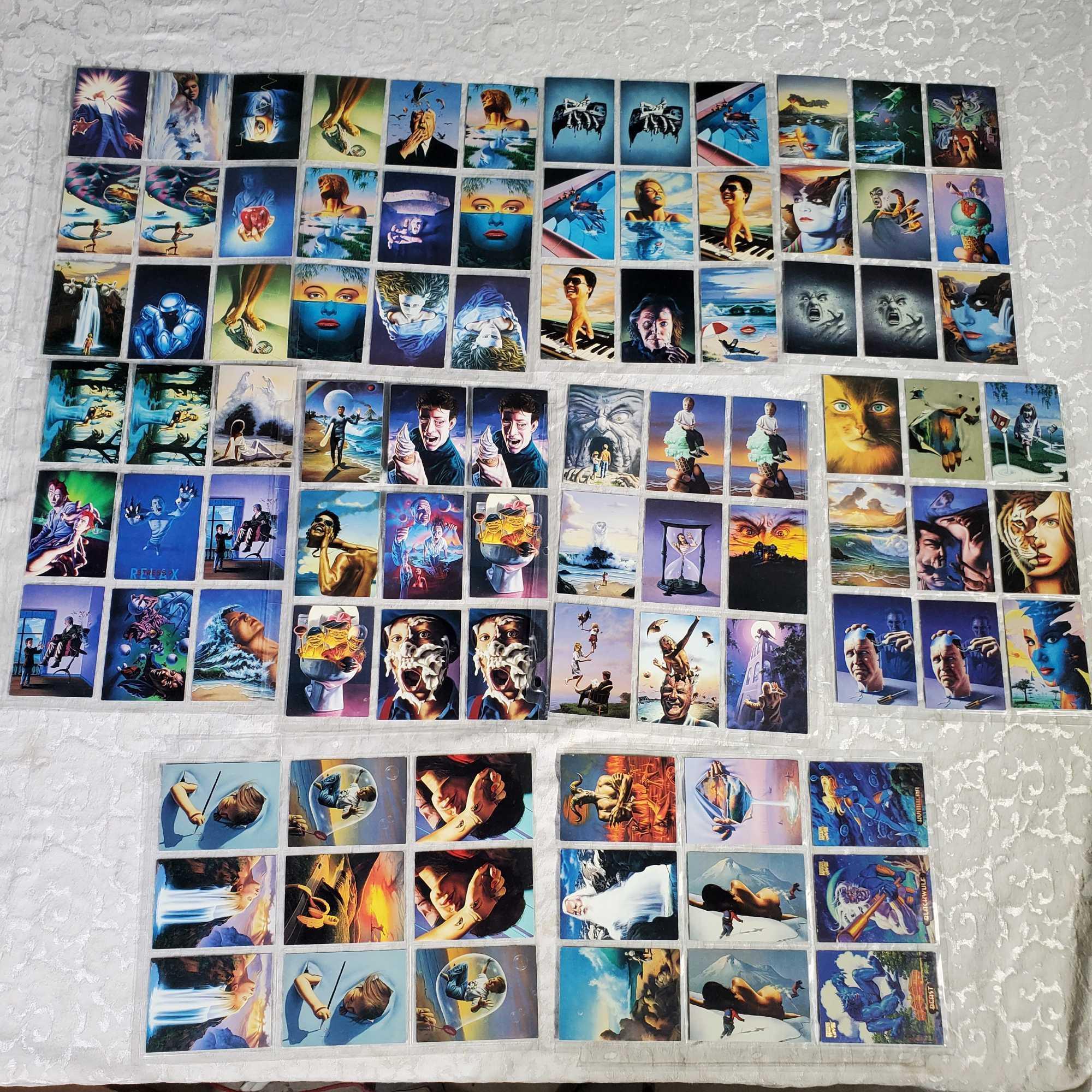Several Albums of Mixed Collector Cards - Gremlins, Batman, Dune, Jaws and More