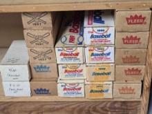 Boxes of Vintage Baseball Cards Incl. Many Sealed