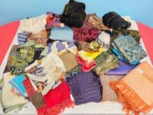 30+ Pre-Owned Scarves incl. Cashmere & Silk