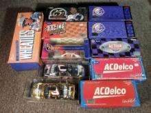 1:18 Scale and 10 1:24 Scale Dale Earnhardt Limited Edition Stock Cars with Original Boxes and