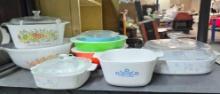 Collection of Vintage Pyrex, Glasbake, & Corning Ware