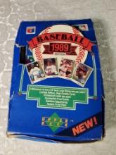 Upper Deck Baseball 1989 Edition Open Box with 35 of 36 Original Packs
