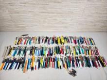 Large Collection of Souvenir, Advertising, & Novelty Pens