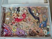Very Full Case Lot of Costume Jewelry