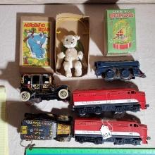 Lot Of Toys Train And Wind Ups,