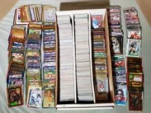 Large Box of Football Rookie Cards
