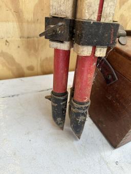 Vintage Craftsman Surveyors Tool/Tripod, Transom, Elevation Stick (Local Pick Up Only)