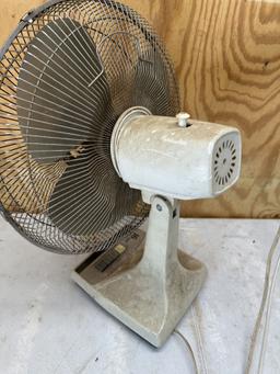 Old Oscillating 16 Inch Fan