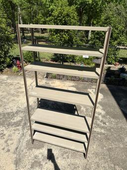 Large Heavy Duty 7 Shelf Metal Storage Rack (Local Pick Up Only)