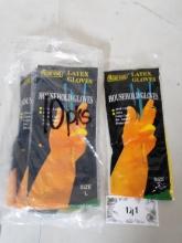 Latex Gloves, 10 pks, Large