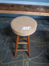Stool with padded seat