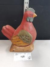 Wooden Rooster Décor