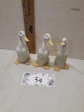 Vintage Hand Painted Ducks