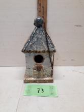 Glazed Ceramic Birdhouse
