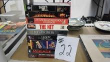 vhs movies, 9 classic horror and and scifi films some are very hard to find