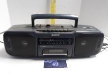 Sony AM/FM Cassette Box