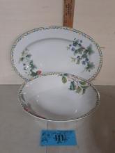 Country Fruit Bowl and Tray