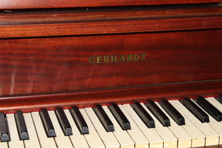Gebhardt Piano w/Bench