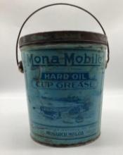 1910's Monamobile Hard Oil 5lb Pail