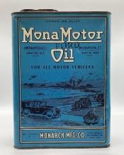 1920's Monamotor 1 Gallon Oil Can