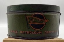 1920's Pierce Pennant One Pound Grease Can
