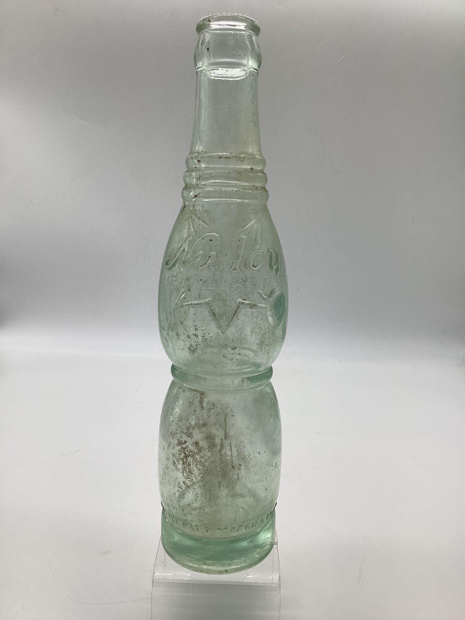 Figural Nu-Icy Soda Bottle Tulsa, OK