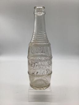Figural "Keg O Kidd?s Cola" Soda Bottle