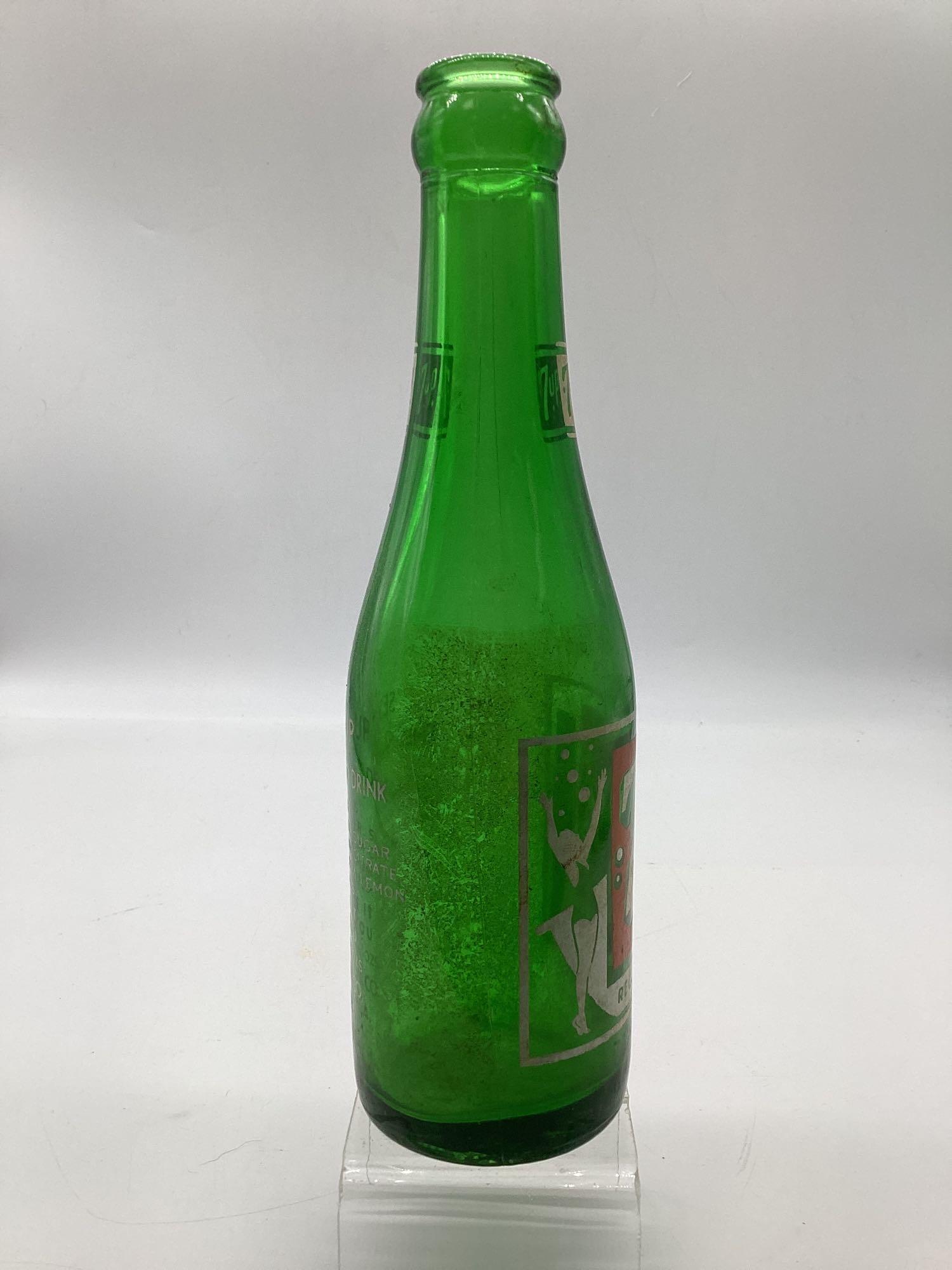 7-Up Green Soda Bottle Tulsa, OK