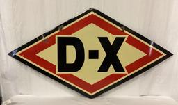 D-X Double Sided Porcelain Sign Tulsa, OK
